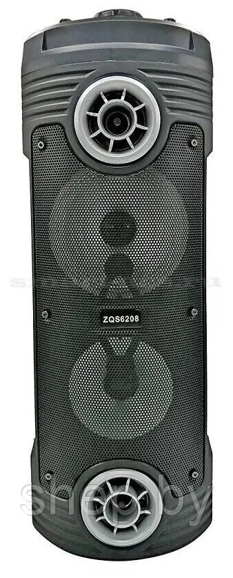 Портативная колонка BT SPEAKER ZQS-6208 с микрофоном,пульт ДУ - фото 3 - id-p185001439