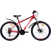 Велосипед AIST Quest Disc 26 р.20 2020 (красный/черный)