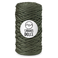 Шнур для вязания Caramel DOLCE 4 мм цвет олива