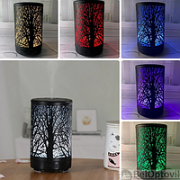 Металлический ультразвуковой увлажнитель -аромадиффузор Iron Art Led Color Lamp