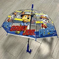 Зонт прозрачный Щенячий патруль для детей