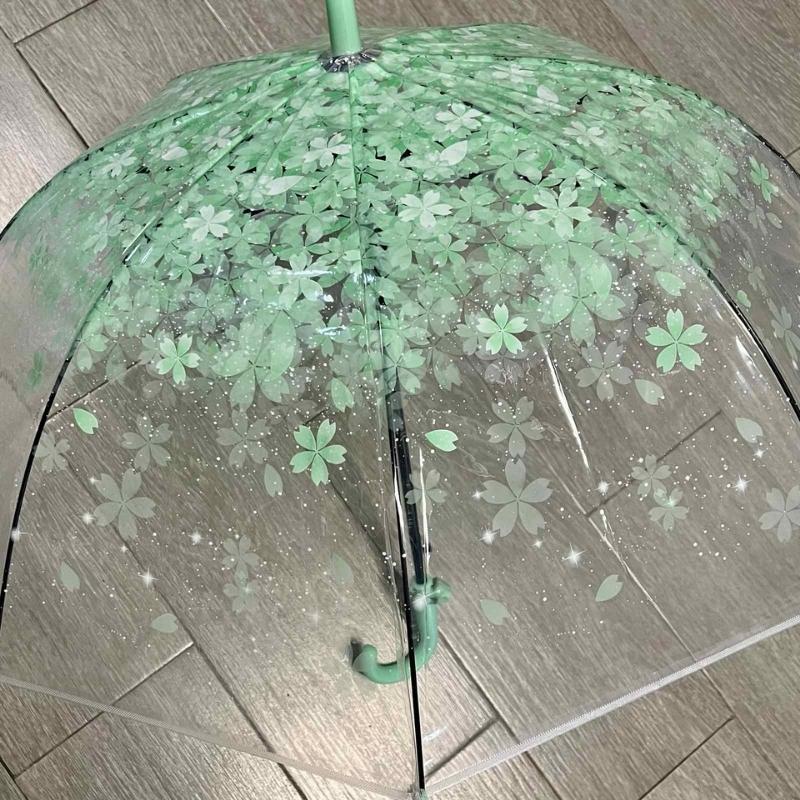 Зонт детский прозрачный для девочек