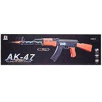 Детский игрушечный автомат Калашникова AK-47 (свет, звук, вибрация)