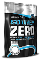 Протеин сывороточный (изолят) Iso Whey Zero Biotech USA 500г (ваниль)