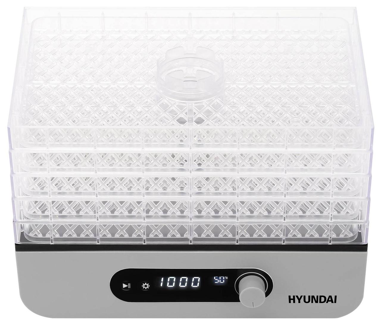 Сушилка для овощей и фруктов Hyundai HYDF-5033 (10литров 5 поддонов)