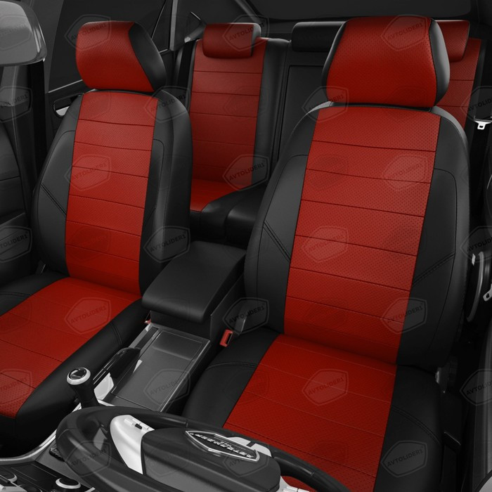 Авточехлы для Skoda Kodiaq с 2017-н.в. джип Задние спинка и сиденье 40 на 60. Передний подлокотник, Задний - фото 2 - id-p184991517