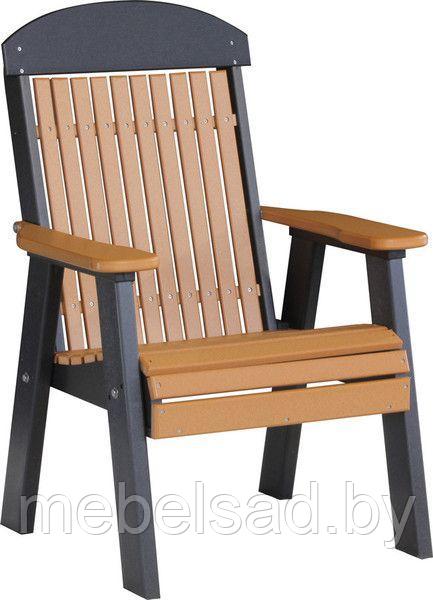 Кресло-трон садовое и банное из массива сосны "Элегант №3" - фото 1 - id-p185024474