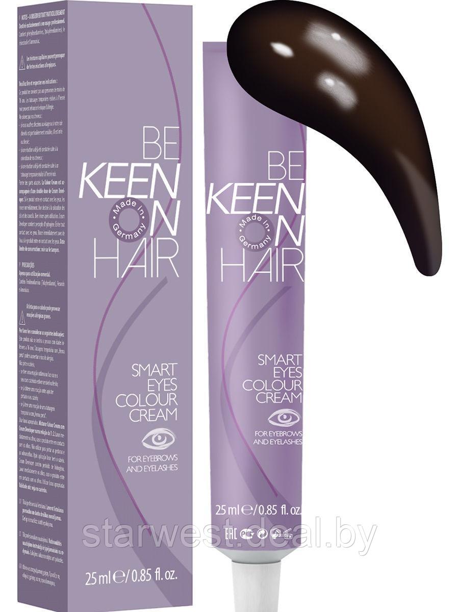 KEEN Smart Eyes Colour Cream 60 мл (коричневый) Краска для бровей и ресниц - фото 1 - id-p185024544