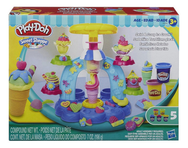 Набор для лепки аналог Play-Doh Фабрика Мороженого PD8607