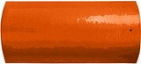 Цементно-песчаная черепица Забудова Коньковая, оранжевая