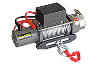 Лебёдка электрическая автомобильная 12V Electric Winch SC12 OXCH 12000 lbs 5443 кг (чугунный клюз,