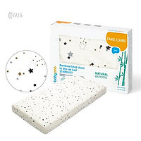 Простынь на резинке BabyOno Звездочки 60x120см