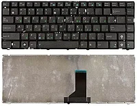 Клавиатура для ноутбука Asus UL30, K42, K43, X42, U41, черная с рамкой