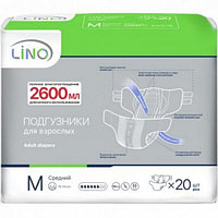 Подгузники для взрослых Lino размер M 20шт