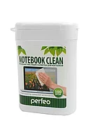 Влажные салфетки PERFEO PF-T/NBMini-100 "Notebook Clean" для ноутбуков, в малой тубе, 100шт.