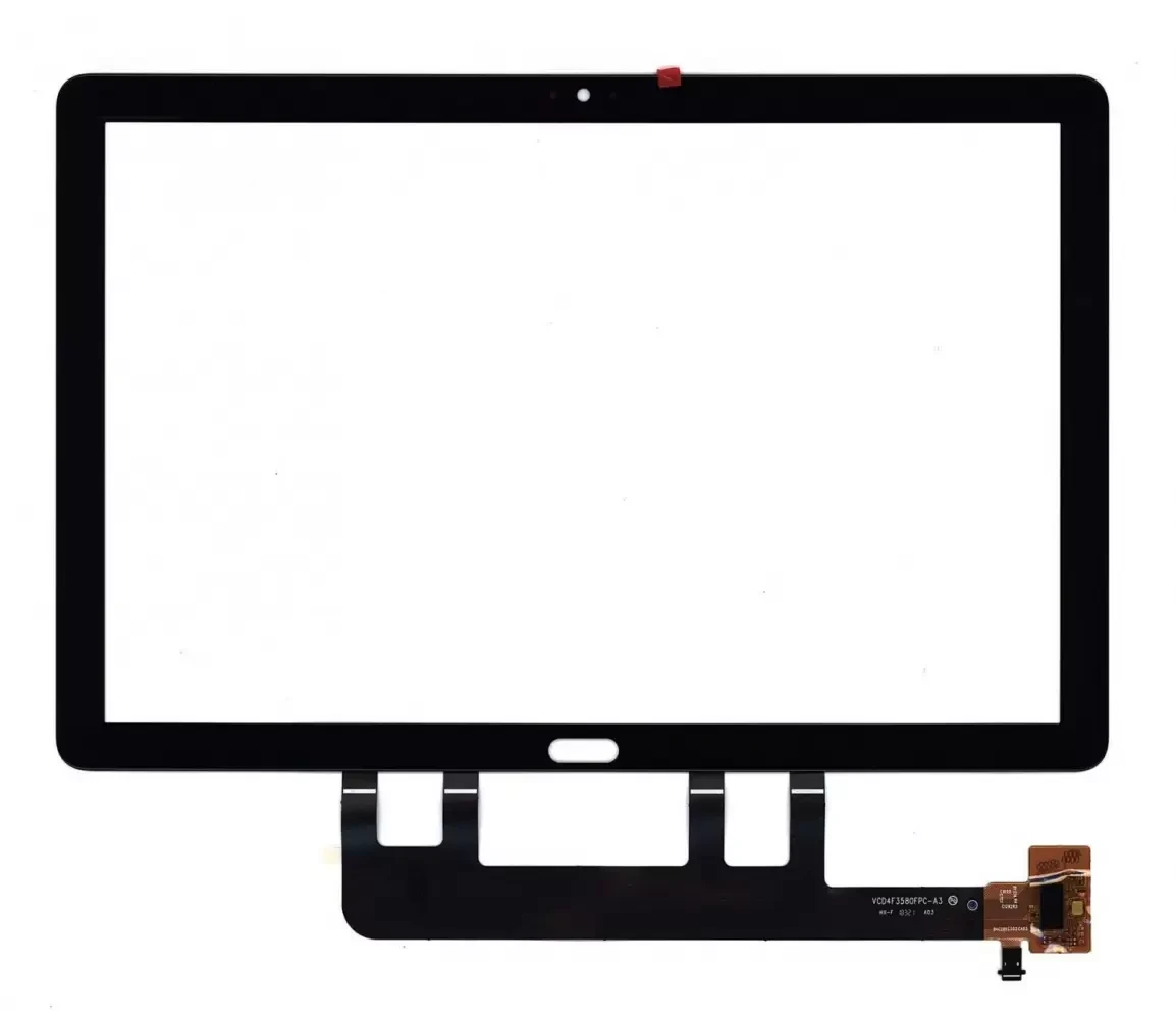 Сенсорное стекло (тачскрин) для Huawei MediaPad M5 Lite 10, черное - фото 1 - id-p129891756