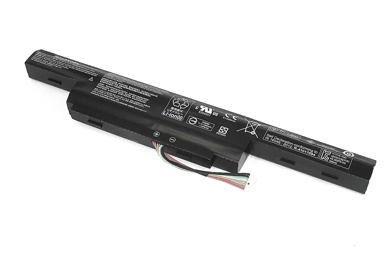 Аккумулятор (батарея) AS16B8J для ноутбука Acer Aspire E5-575G, 10.95V, 5600мАч, черный