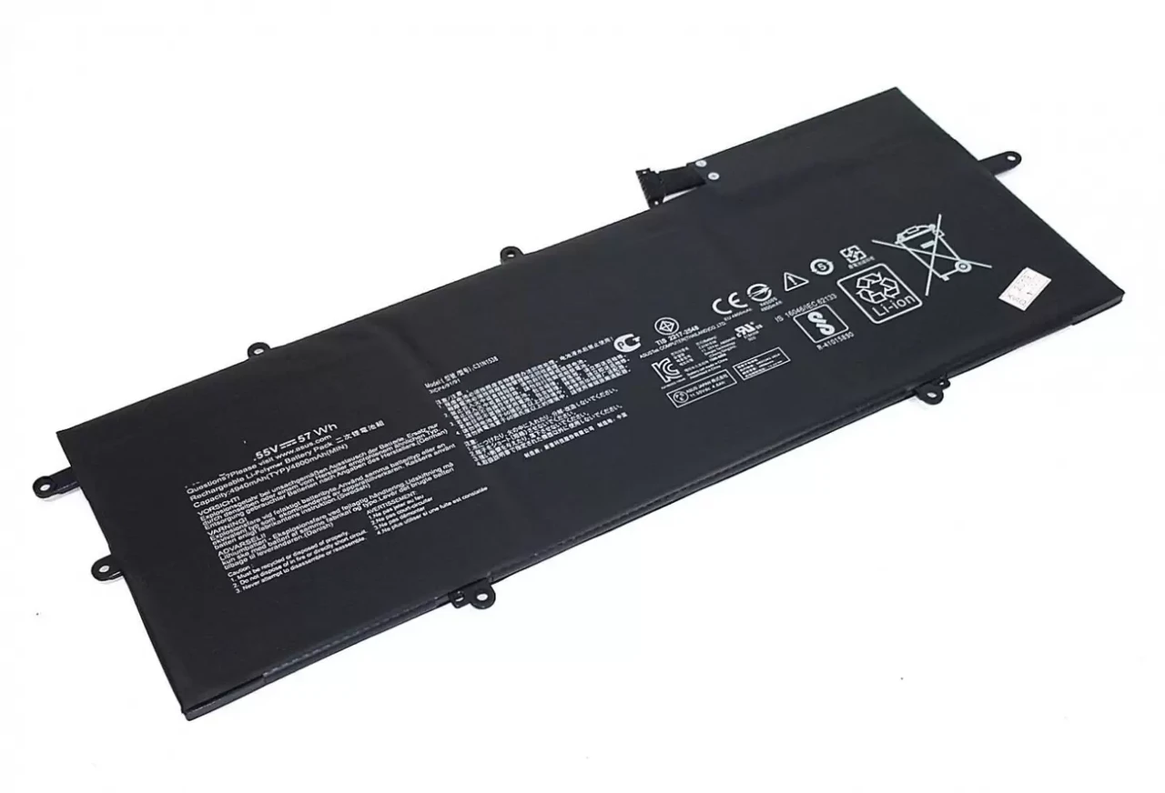 Аккумулятор (батарея) C31N1538 для ноутбука Asus ZenBook Q324UA UX360UA, 11.55В, 57Втч, 4900мАч, черный