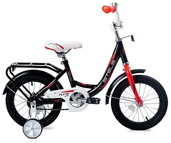 Велосипед детский Stels Flyte 14" Z011 черный/красный