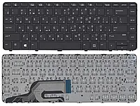 Клавиатура для ноутбука HP ProBook 430 G3, 440 G3, 445 G3, черная с рамкой