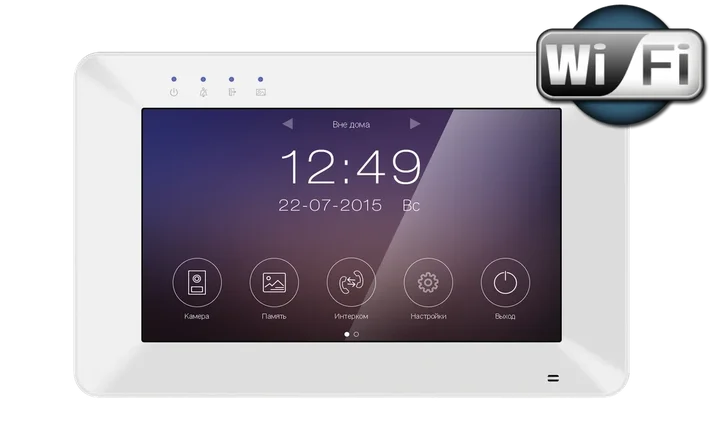 Видеодомофон Tantos Rocky Wi-Fi (белый), фото 2