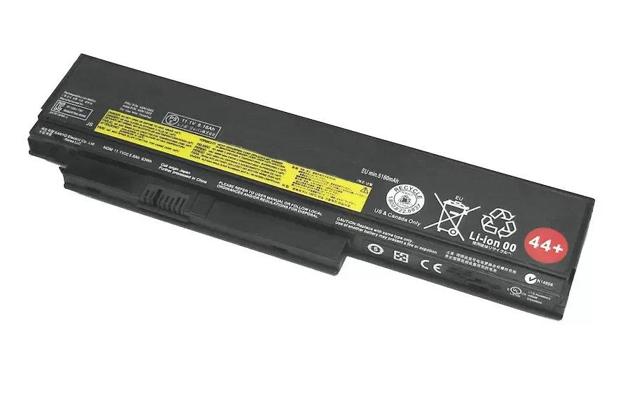 Аккумулятор (батарея) для ноутбука ThinkPad X220, X230 (0A36306 44+) 5675мАч, 11.1В
