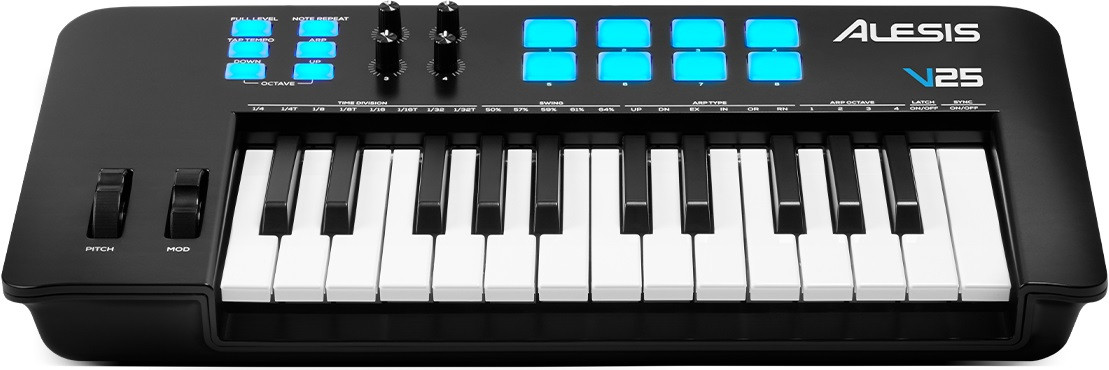 Midi-контроллер Alesis V25 MKII - фото 3 - id-p102603830