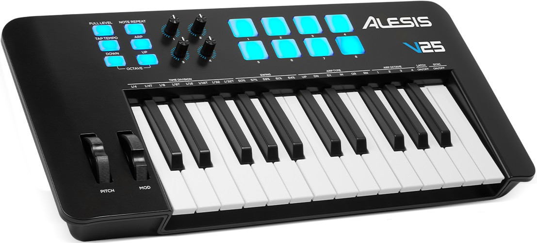 Midi-контроллер Alesis V25 MKII - фото 2 - id-p102603830