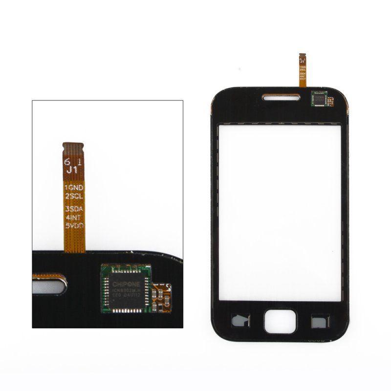 Сенсорное стекло (тачскрин) для Samsung Galaxy Ace Duos (S6802), Ace Duos (S6352), 1-я категория, черный
