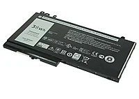 Аккумулятор (батарея) для ноутбука RYXXH для ноутбука Dell Latitude E5250 3400мАч, 11.1В, черный