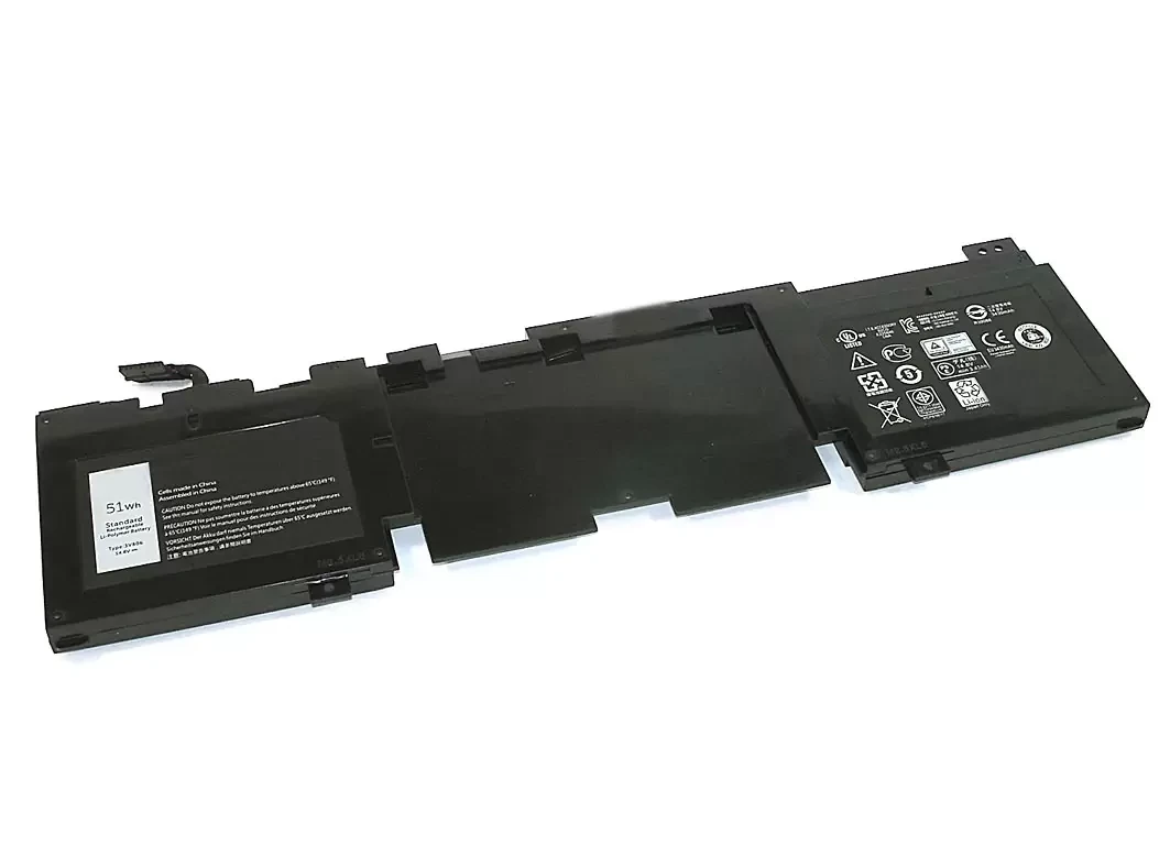 Аккумулятор (батарея) 02P9KD, T0FWM для ноутбука Dell Alienware 13, 14.4B, 51Втч