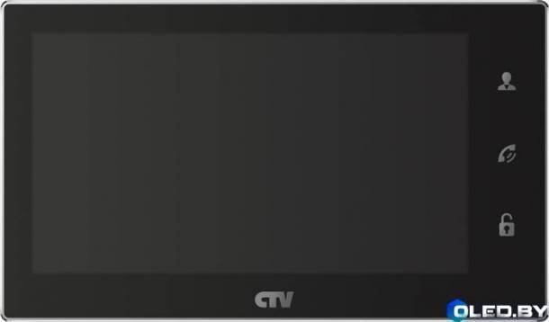 Монитор видеодомофон CTV-M4706 AHD (черный) - фото 1 - id-p173114358