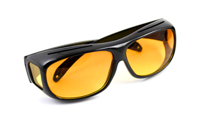 Умные антибликовые очки HD VISION 2 штуки желтые+черные - фото 7 - id-p185041169