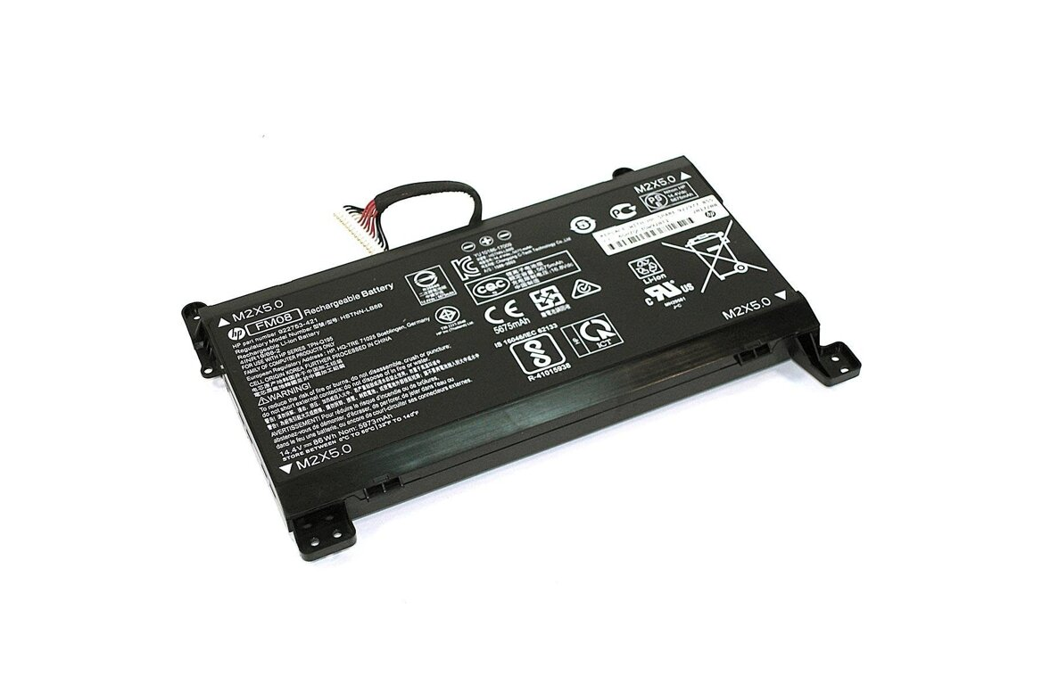 Аккумулятор (батарея) для ноутбука HP Omen 17-an, 16 PIN, (FM08), 86Wh, 14.4В