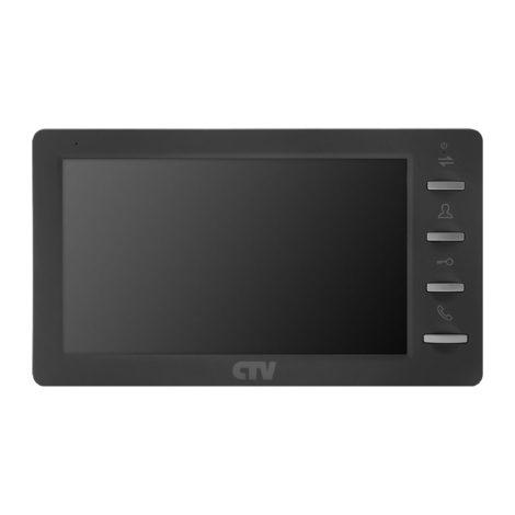 Монитор видеодомофон CTV-M1701MD (чёрный,белый)