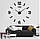 Часы настенные «Сделай сам» арабские цифры, от 80 см., фото 2
