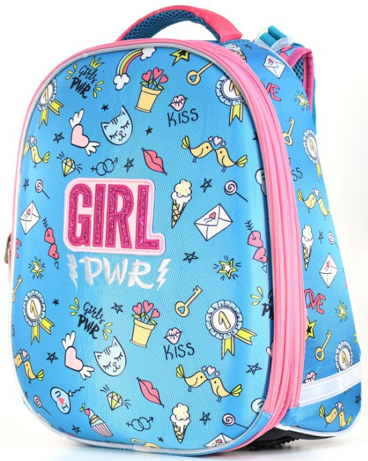 Рюкзак школьный Schoolformat Ergonomic+ 17L 300*380*180 мм, Girl Power - фото 1 - id-p185037894