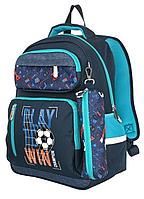 Рюкзак школьный Schoolformat Soft 3+ 18L 300*390*130 мм, Play Football