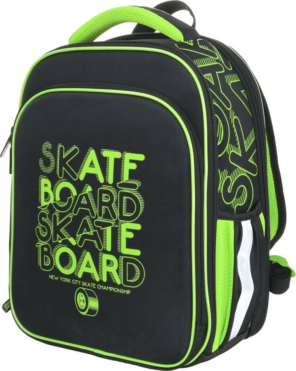 Рюкзак школьный Schoolformat Ergonomic 2A4K 17L 280*380*160 мм, Neon Skate - фото 1 - id-p185037951