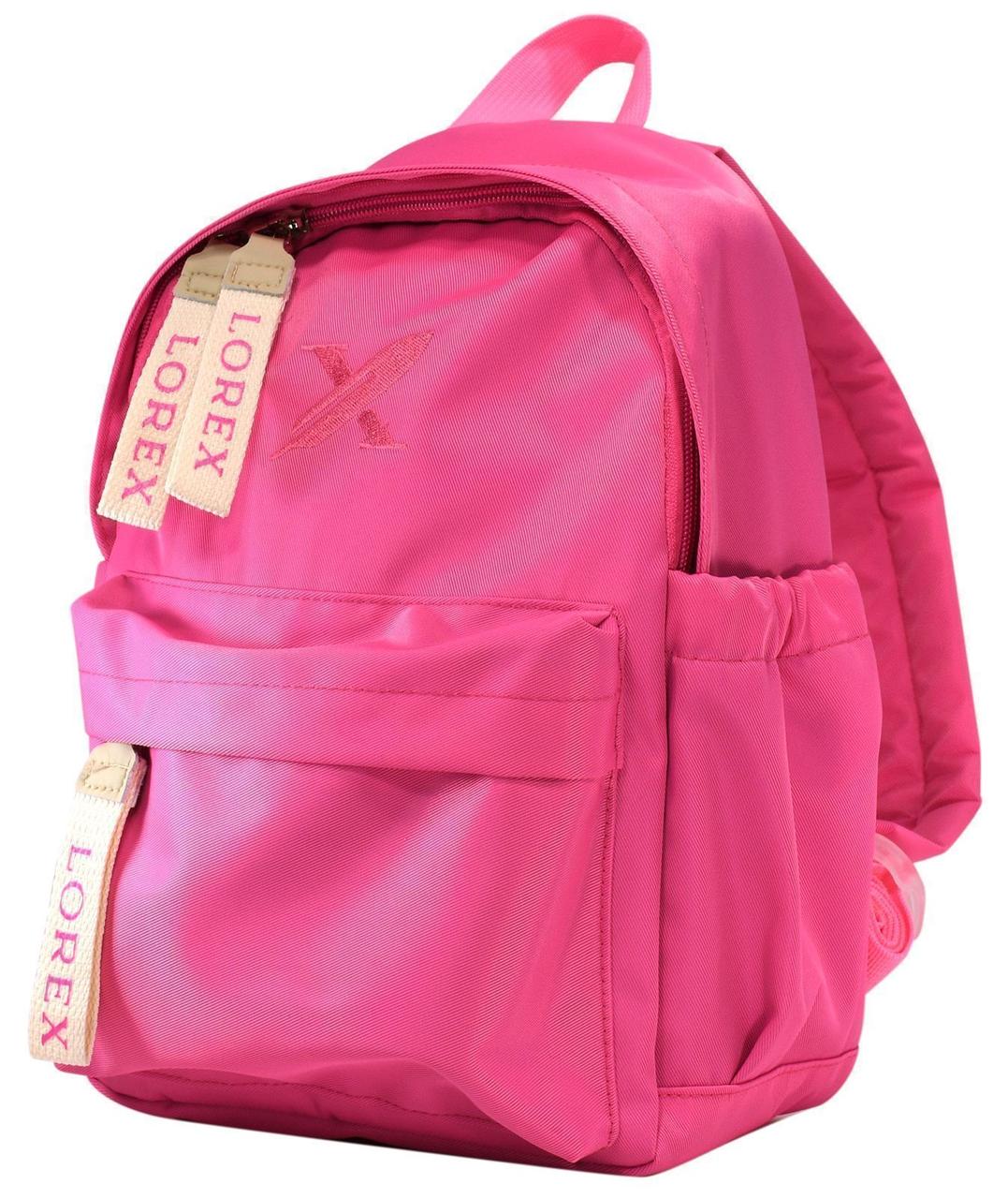 Рюкзак молодежный Lorex Ergonomic M7 Mini 10L 220*310*110 мм, Crazy Pink - фото 5 - id-p185037970