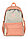 Рюкзак молодежный Lorex Ergonomic M7 20L 300*410*150 мм, Gray & Rose, фото 4