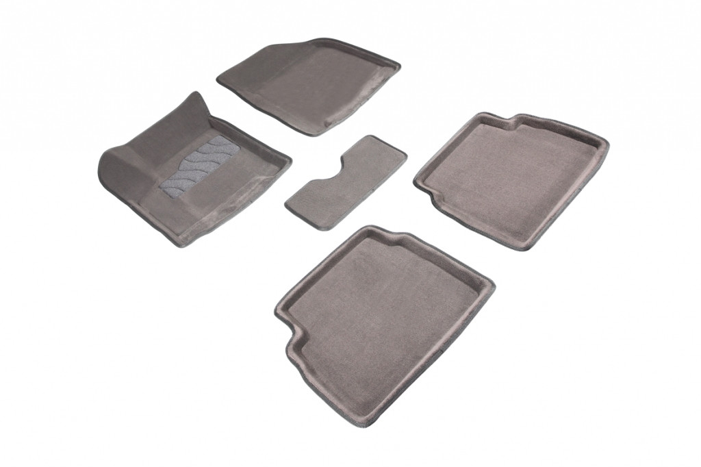 Коврики салона 3D ВОРС Chevrolet Aveo 2003-2011 Серые