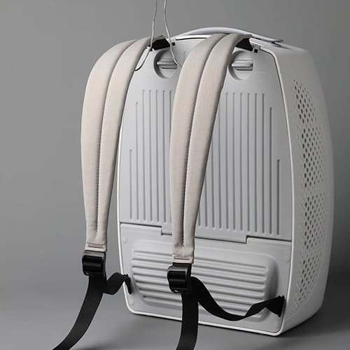 Переноска-рюкзак для кошек DISCOVERY Pet Backpack 2 (Белый) - фото 4 - id-p185046227