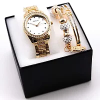 Подарочный набор: часы  GUESS 509G + браслеты NEW 2021