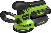 Эксцентриковая шлифовальная машина Greenworks G24ROS 24V / 3100107