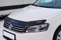 Дефлектор капота - мухобойка, VW Passat B7 2010-..., VIP TUNING