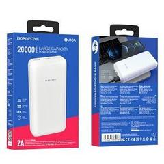 Внешний аккумулятор BOROFONE BJ16A  20000mAh цвет: белый