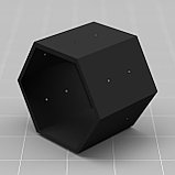 Шестигранная стойка для складирования и хранения дров в виде Пчелиных сот, 450х365х530мм, фото 5