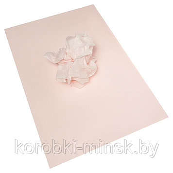 Бумага тишью 50*66 см (10 листов) Светло-розовый