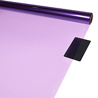 Пленка прозрачная "CRISTAL" 45 мкм, 58см*10м, Фиолетовый